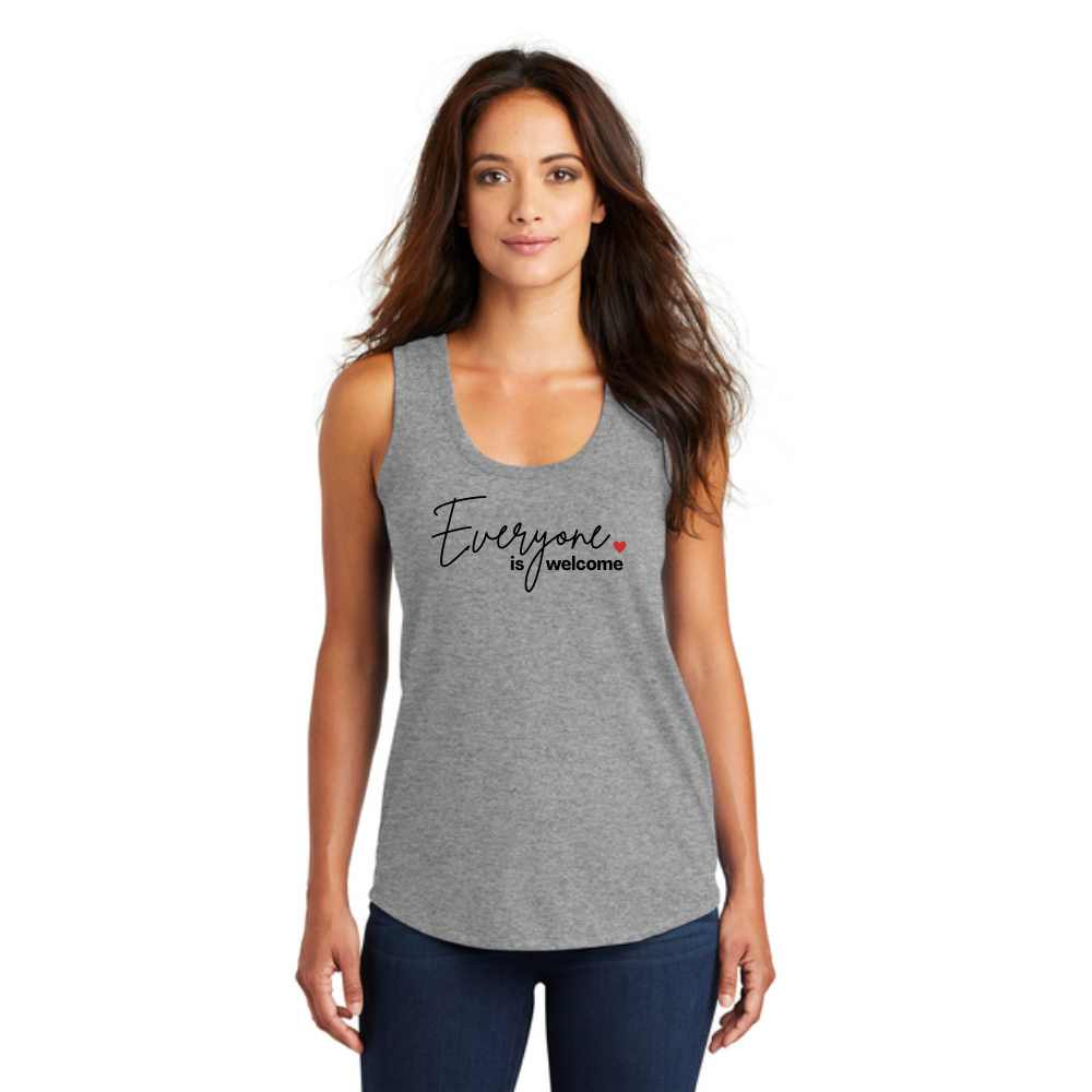 BACK 2 SCHOOL - WOMEN'S Tank (ALL COLORS) - "SIMPLE - EVERYONE IS WELCOME" LOGO