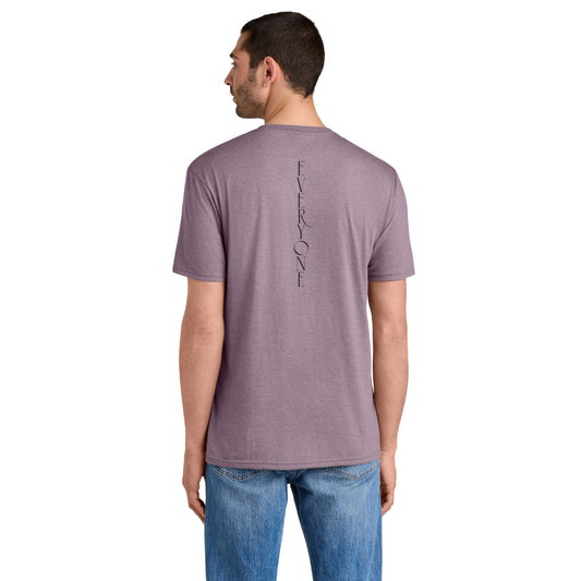 BACK 2 SCHOOL - ADULT Short Sleeve Shirt (HEATHER LAVENDER) - "E1W" LOGO