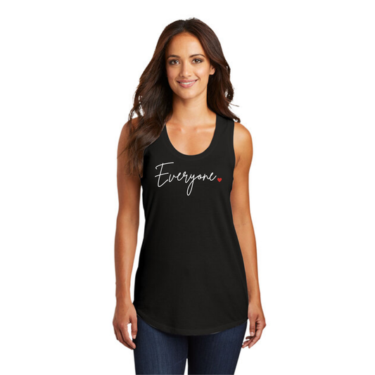 BACK 2 SCHOOL - WOMEN'S Tank (ALL COLORS) - "Everyone ❤️" LOGO