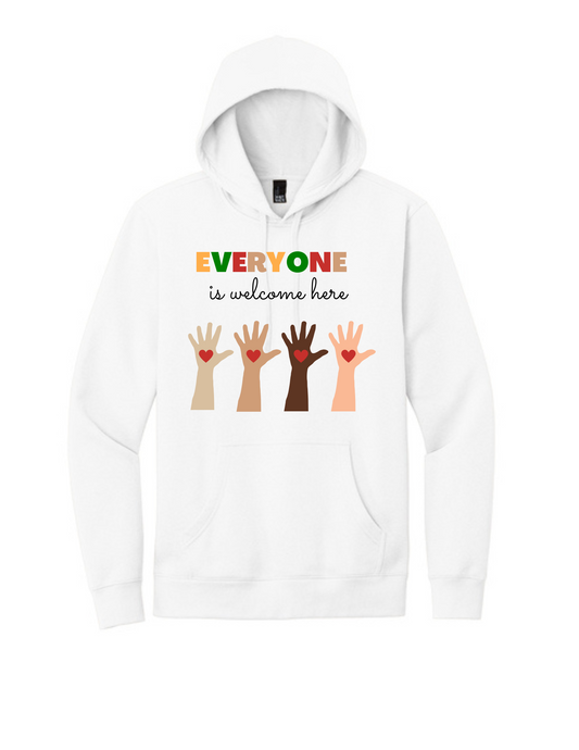 Donate a Hoodie - Everyone is Welcome Here