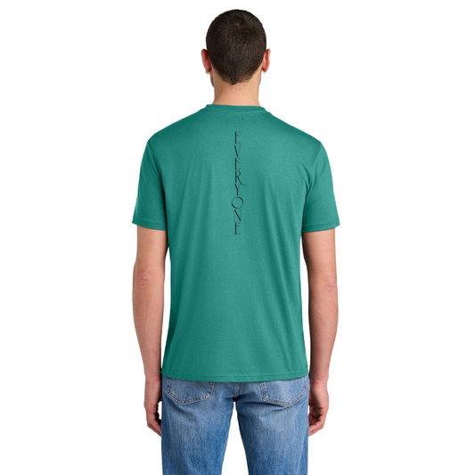 BACK 2 SCHOOL - ADULT Short Sleeve Shirt (EUCALYPTUS) - "E1W" LOGO
