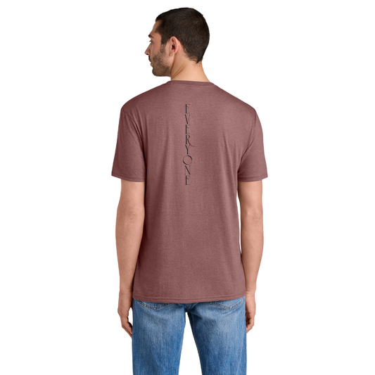 BACK 2 SCHOOL - ADULT Short Sleeve Shirt (BLUSH FROST) - "E1W" LOGO