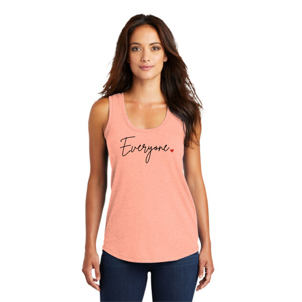BACK 2 SCHOOL - WOMEN'S Tank (ALL COLORS) - "Everyone ❤️" LOGO
