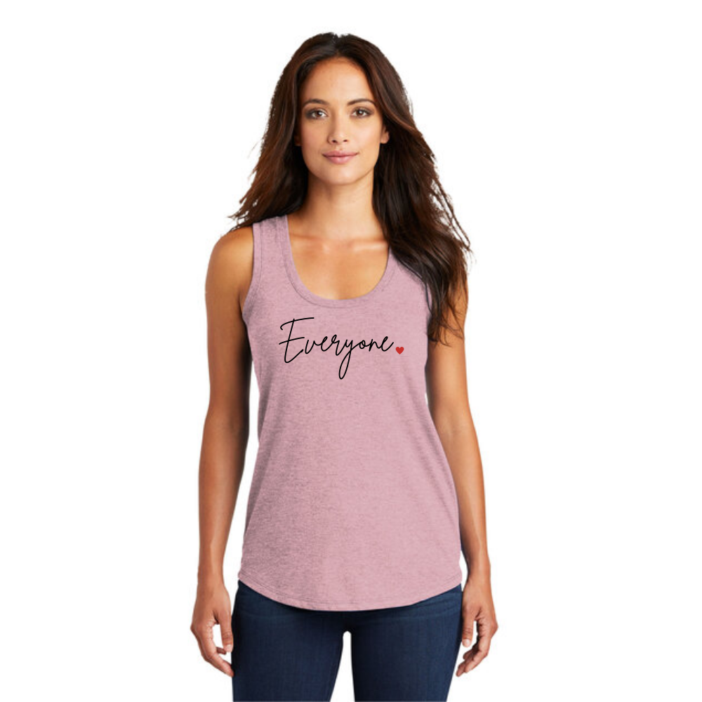 BACK 2 SCHOOL - WOMEN'S Tank (ALL COLORS) - "Everyone ❤️" LOGO