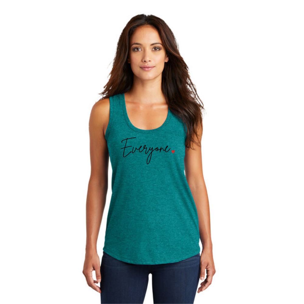 BACK 2 SCHOOL - WOMEN'S Tank (ALL COLORS) - "Everyone ❤️" LOGO