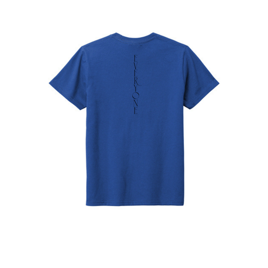 BACK 2 SCHOOL - YOUTH Short Sleeve (DEEP ROYAL) - "E1W HEART" LOGO