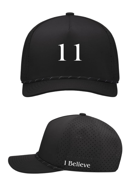 I Believe / 11 - Stranger Things Hat - Black/Black