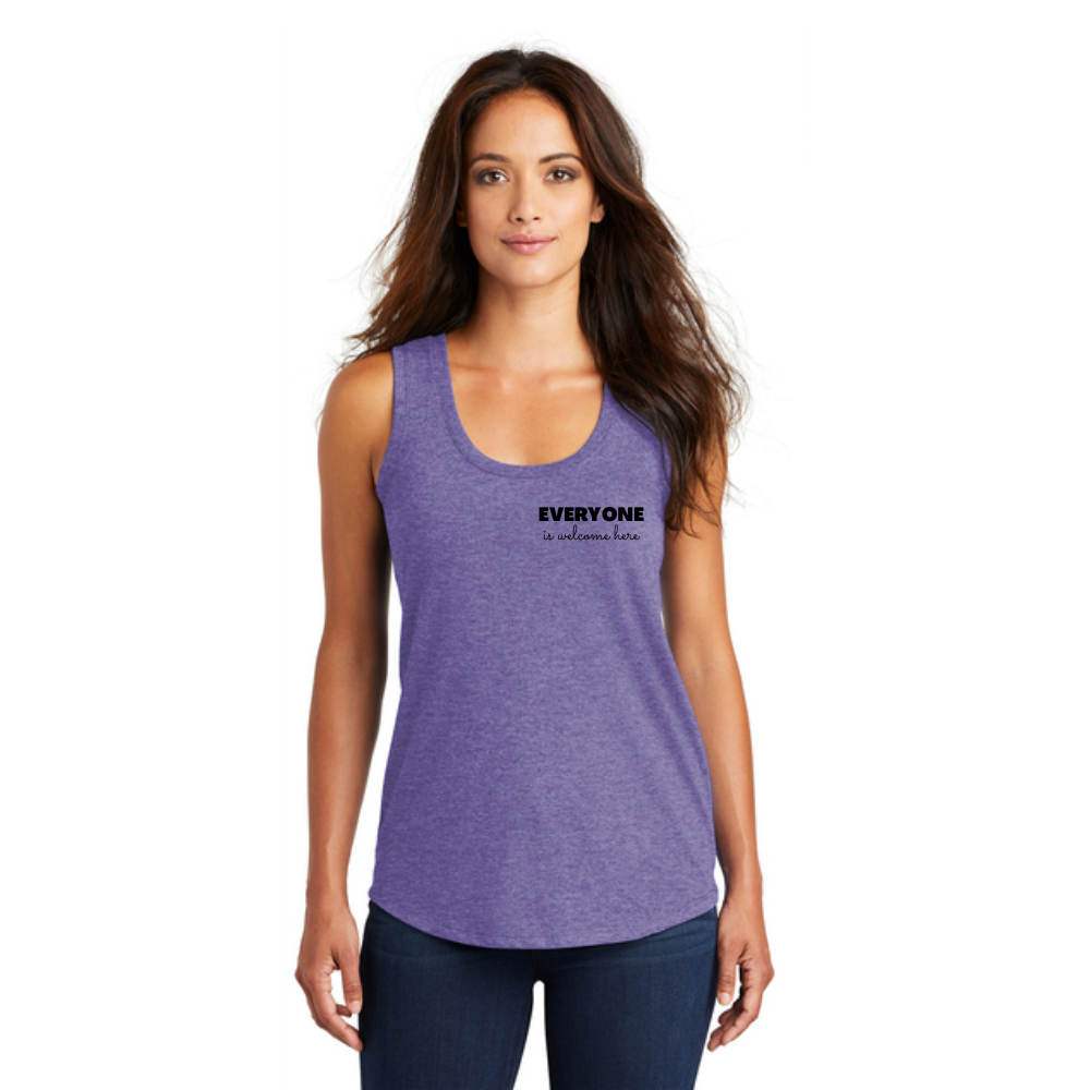 BACK 2 SCHOOL - WOMEN'S Tank (ALL COLORS) - "QUIETLY BOLD" LOGO