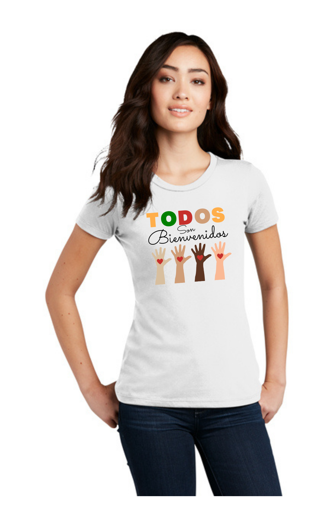 SPANISH - WOMEN'S Shirt (ALL COLORS) - Todos Son Bienvenidos