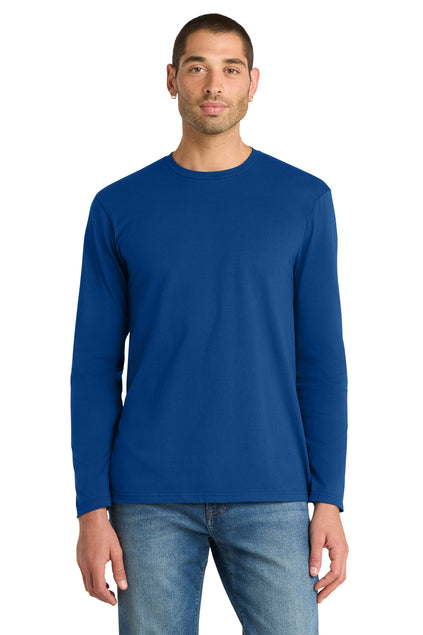 VAPE - SCREEN PRINT - District Very Important Tee (DEEP ROYAL) - LONG SLEEVE