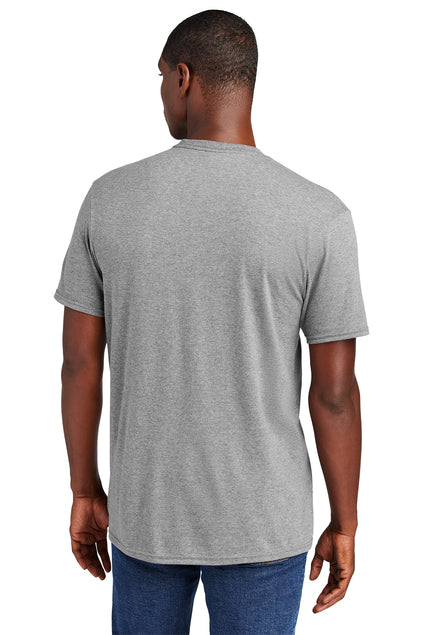 BACK 2 SCHOOL - ADULT - Short Sleeve Shirt (GREY FROST) - "QUIETLY BOLD" LOGO