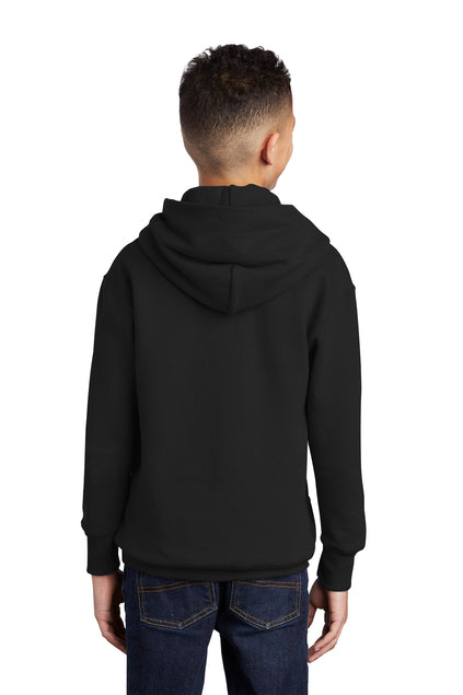 YOUTH Hoodie (JET BLACK) - Everyone is Welcome Here