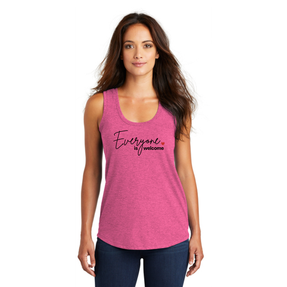 BACK 2 SCHOOL - WOMEN'S Tank (ALL COLORS) - "SIMPLE - EVERYONE IS WELCOME" LOGO