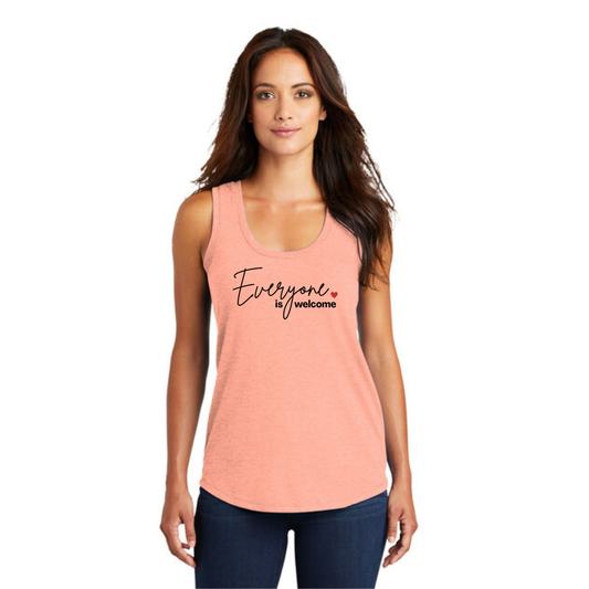 BACK 2 SCHOOL - WOMEN'S Tank (ALL COLORS) - "SIMPLE - EVERYONE IS WELCOME" LOGO