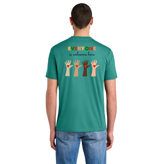 BACK 2 SCHOOL - ADULT - Short Sleeve Shirt (EUCALYPTUS) - "QUIETLY BOLD" LOGO