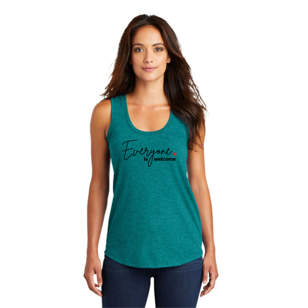 BACK 2 SCHOOL - WOMEN'S Tank (ALL COLORS) - "SIMPLE - EVERYONE IS WELCOME" LOGO