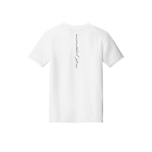 BACK 2 SCHOOL - YOUTH Short Sleeve (WHITE) - "E1W HEART" LOGO