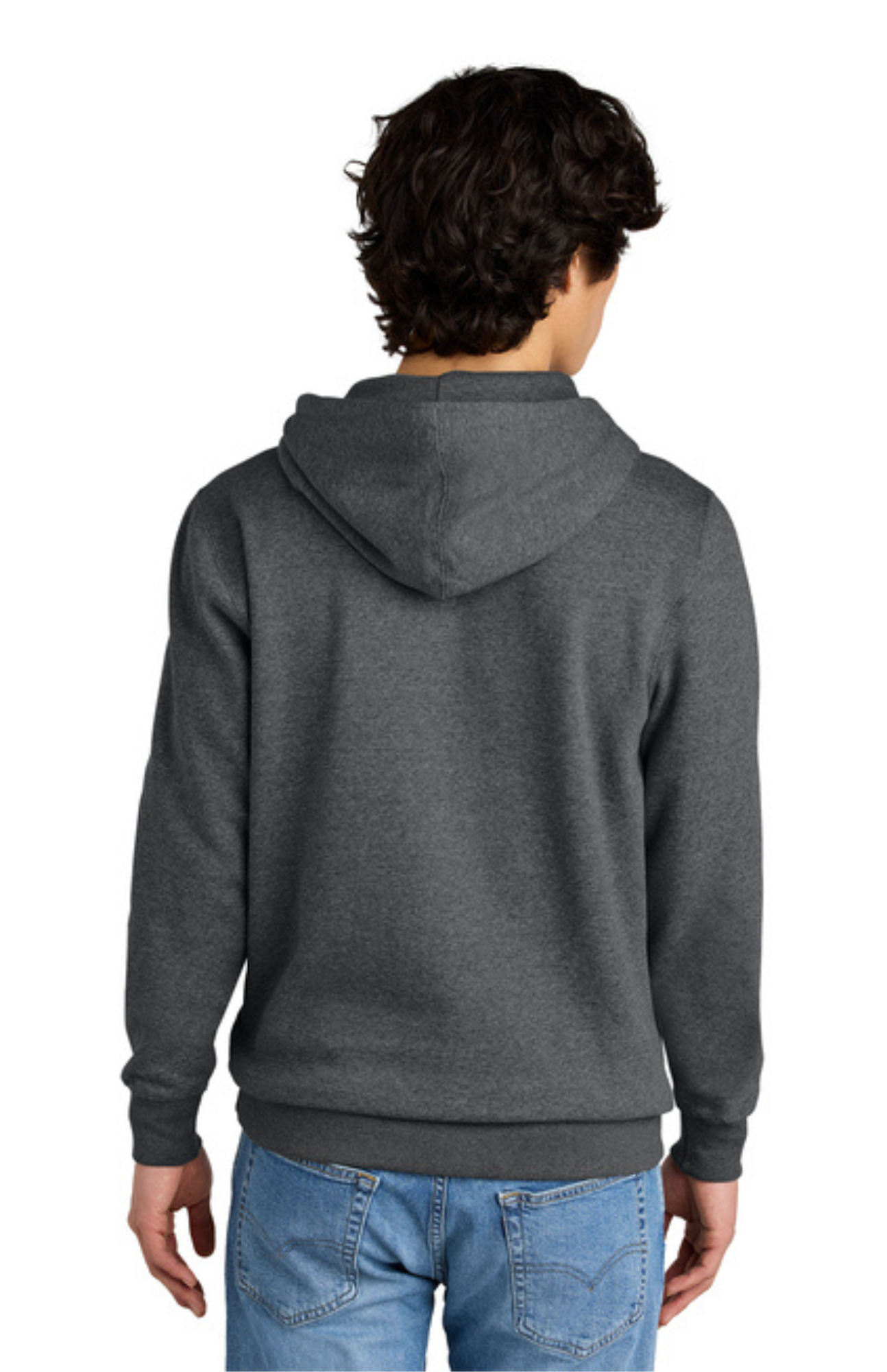 ADULT Hoodie (HEATHERED CHARCOAL) - Everyone is Welcome Here