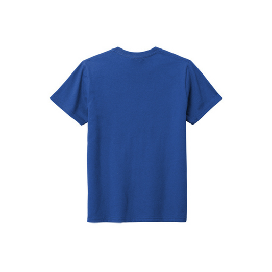 BACK 2 SCHOOL - YOUTH Short Sleeve (DEEP ROYAL) - "QUIETLY BOLD" LOGO