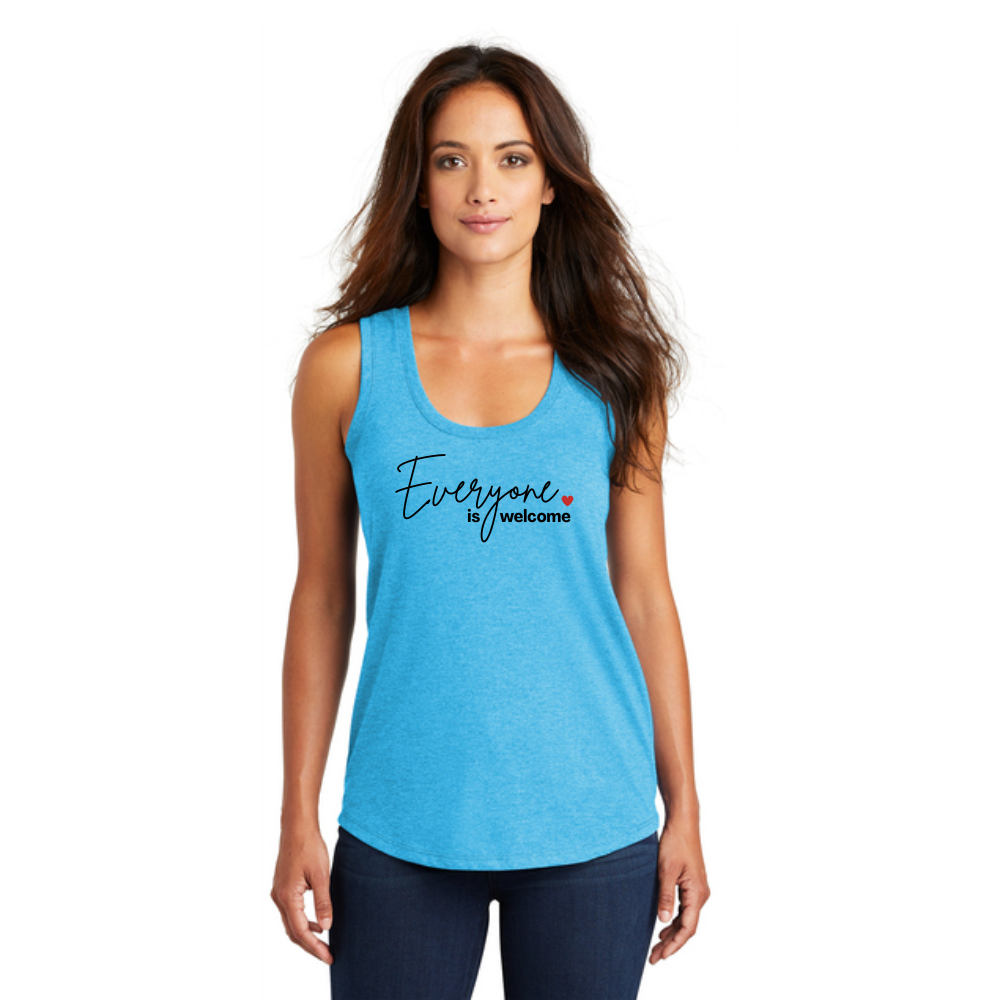 BACK 2 SCHOOL - WOMEN'S Tank (ALL COLORS) - "SIMPLE - EVERYONE IS WELCOME" LOGO