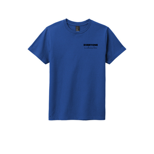 BACK 2 SCHOOL - YOUTH Short Sleeve (DEEP ROYAL) - "QUIETLY BOLD" LOGO