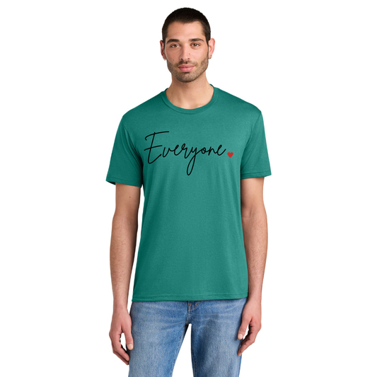 BACK 2 SCHOOL - ADULT Short Sleeve Shirt (EUCALYPTUS) - "EVERYONE <3"