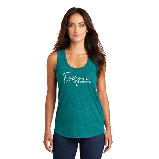 BACK 2 SCHOOL - WOMEN'S Tank (ALL COLORS) - "SIMPLE - EVERYONE IS WELCOME" LOGO