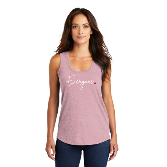 BACK 2 SCHOOL - WOMEN'S Tank (ALL COLORS) - "Everyone ❤️" LOGO