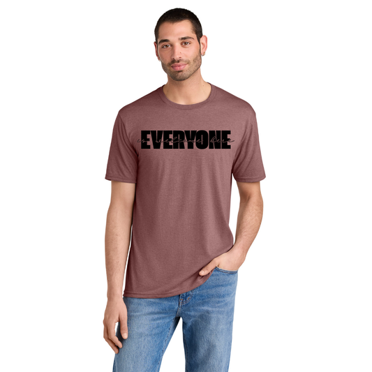 BACK 2 SCHOOL - ADULT Short Sleeve Shirt (BLUSH FROST) - "LAYERED" LOGO