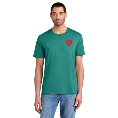 BACK 2 SCHOOL - ADULT Short Sleeve Shirt (EUCALYPTUS) - "E1W" LOGO