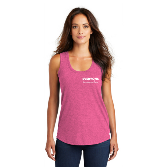 BACK 2 SCHOOL - WOMEN'S Tank (ALL COLORS) - "QUIETLY BOLD" LOGO