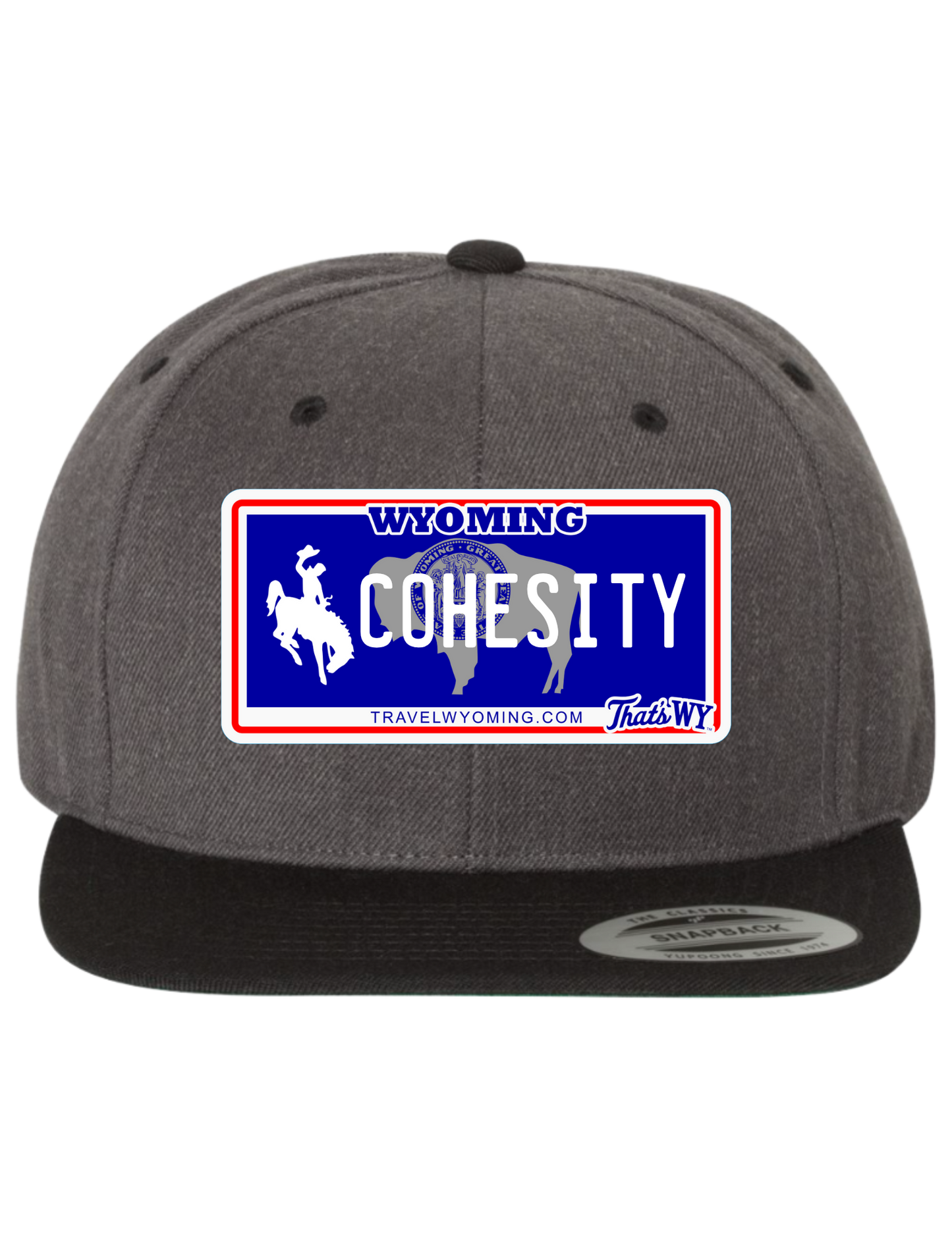Cohesity Wyoming Premium Trucker Hat
