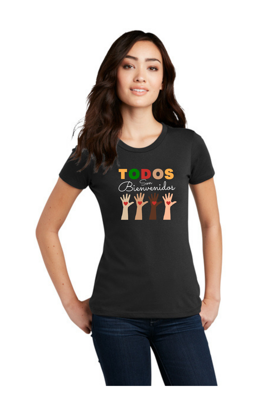 SPANISH - WOMEN'S Shirt (ALL COLORS) - Todos Son Bienvenidos
