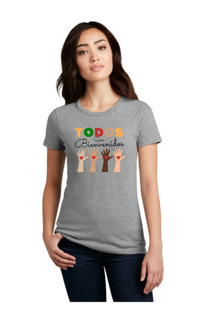 SPANISH - WOMEN'S Shirt (ALL COLORS) - Todos Son Bienvenidos