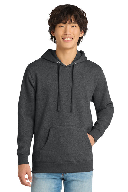 VAPE - SCREEN PRINT - District V.I.T. Fleece (HEATHERED CHARCOAL) - HOODIE