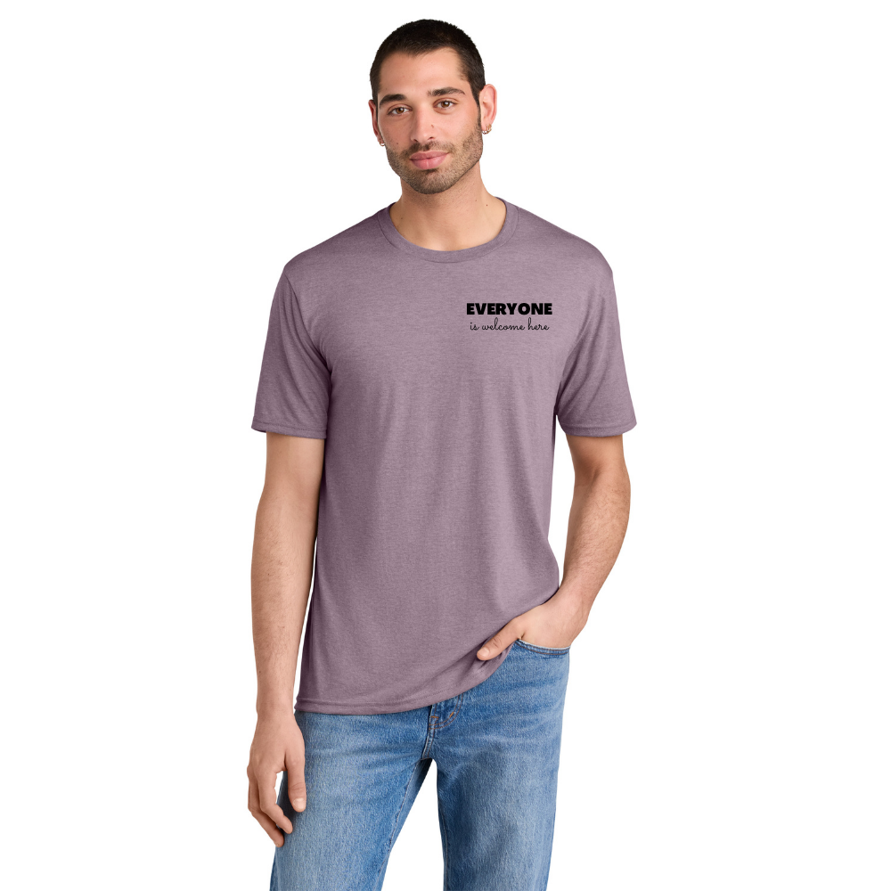 BACK 2 SCHOOL - ADULT - Short Sleeve Shirt (HEATHER LAVENDER) - "QUIETLY BOLD" LOGO