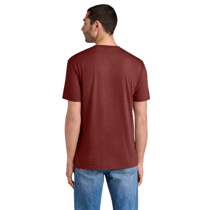 BACK 2 SCHOOL - ADULT - Short Sleeve Shirt (HEATHERED RUSSET) - "QUIETLY BOLD" LOGO