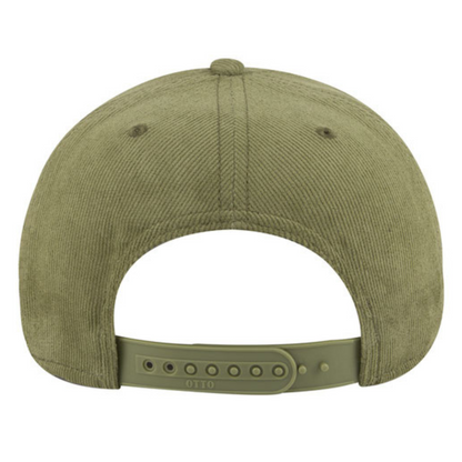 HATS - Corduroy Baseball Cap - "SIMPLE - EVERYONE IS WELCOME" LOGO