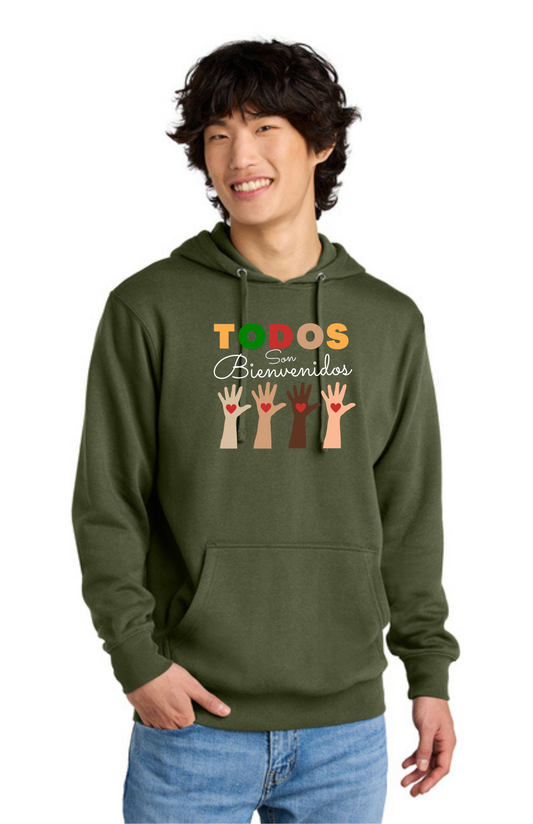 SPANISH - ADULT Hoodie (ALL COLORS) - Todos Son Bienvenidos
