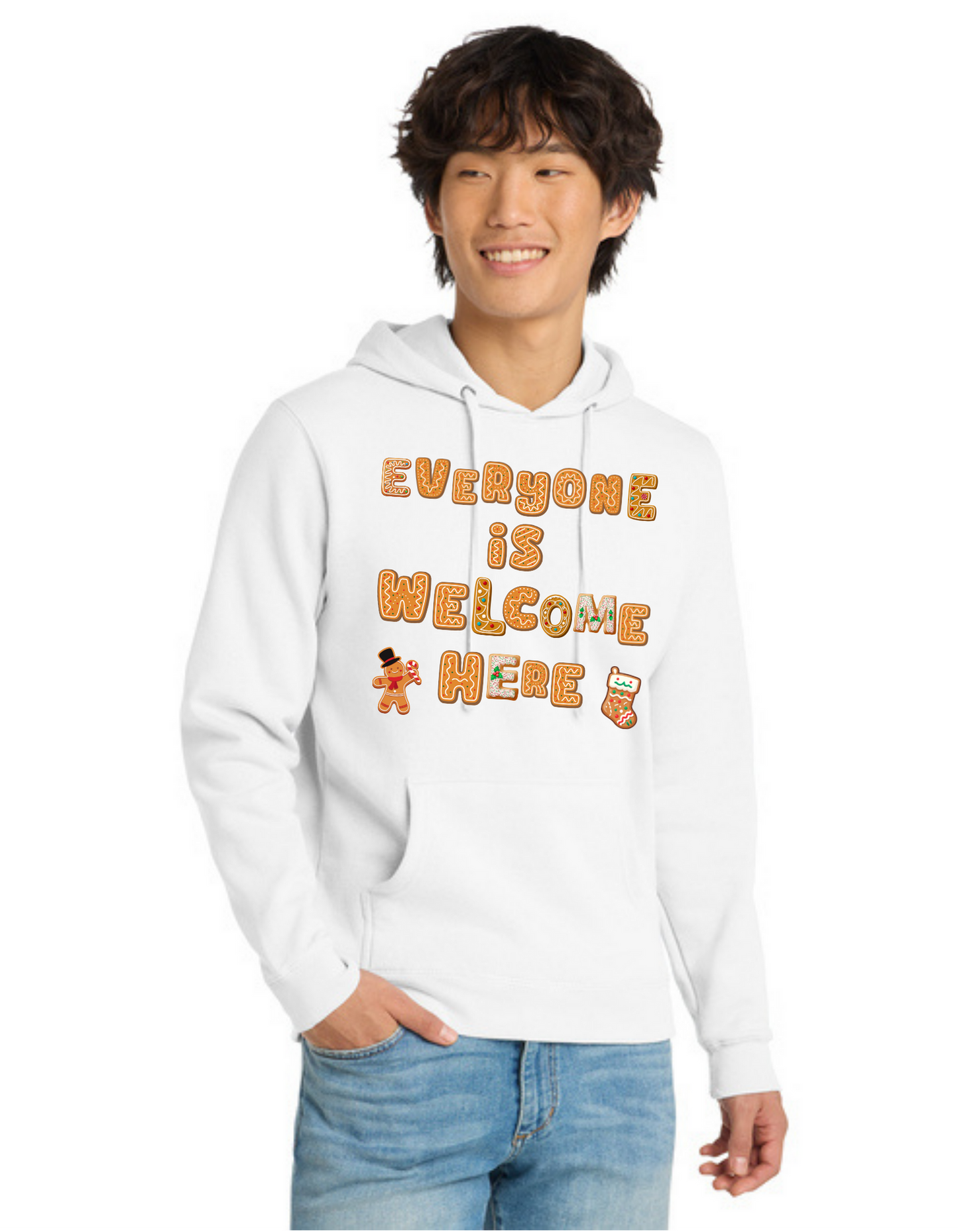 Christmas Cookie Sweater - Limited Edition - ADULT Hoodie (White)