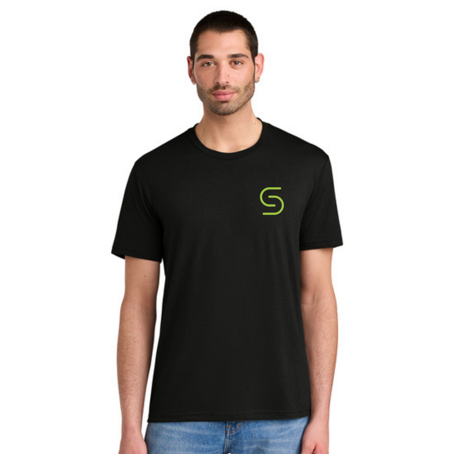 COHESITY - District® Perfect Tri® Tee - BLACK
