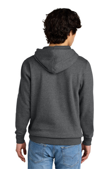 ADULT Hoodie (HEATHERED CHARCOAL) - Everyone is Welcome Here