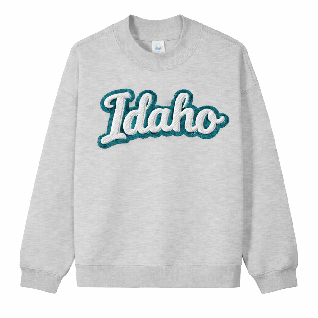 IDAHO Applique' CrewNeck
