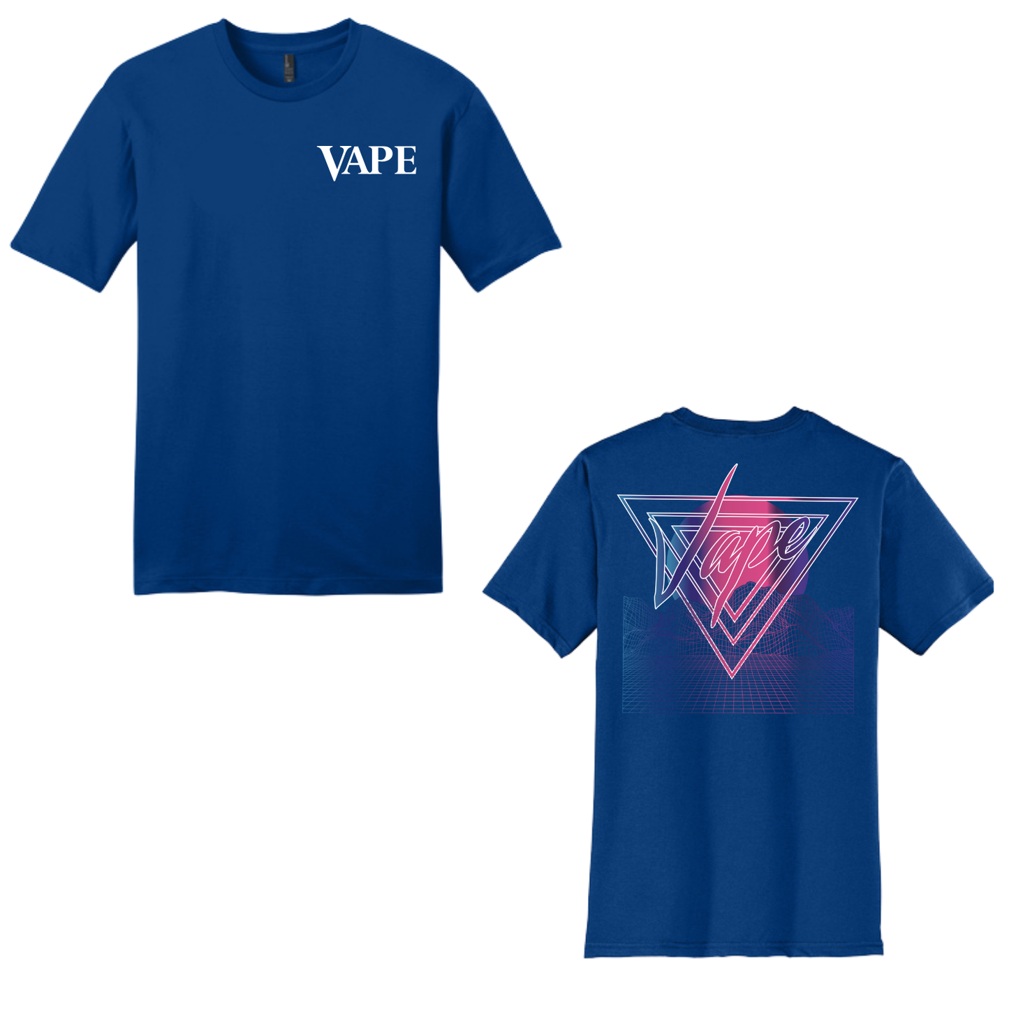 VAPE - SCREEN PRINT - District Very Important Tee (DEEP ROYAL) - SHIRT