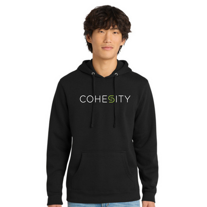 Fleece Hooded Sweatshirt (BLACK)