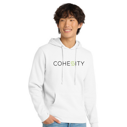 Fleece Hooded Sweatshirt (WHITE)