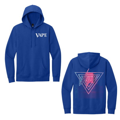 VAPE - SCREEN PRINT - District V.I.T. Fleece (DEEP ROYAL) - HOODIE