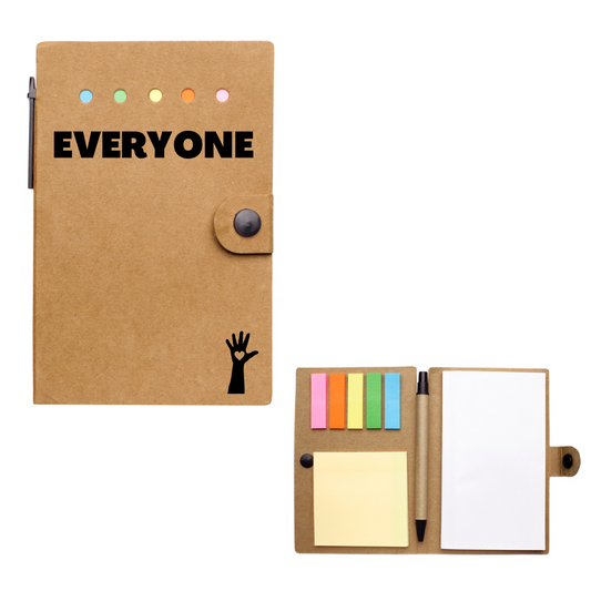 SNAP NOTEBOOK W/ ESSENTIALS - "Everyone is Welcome Here"