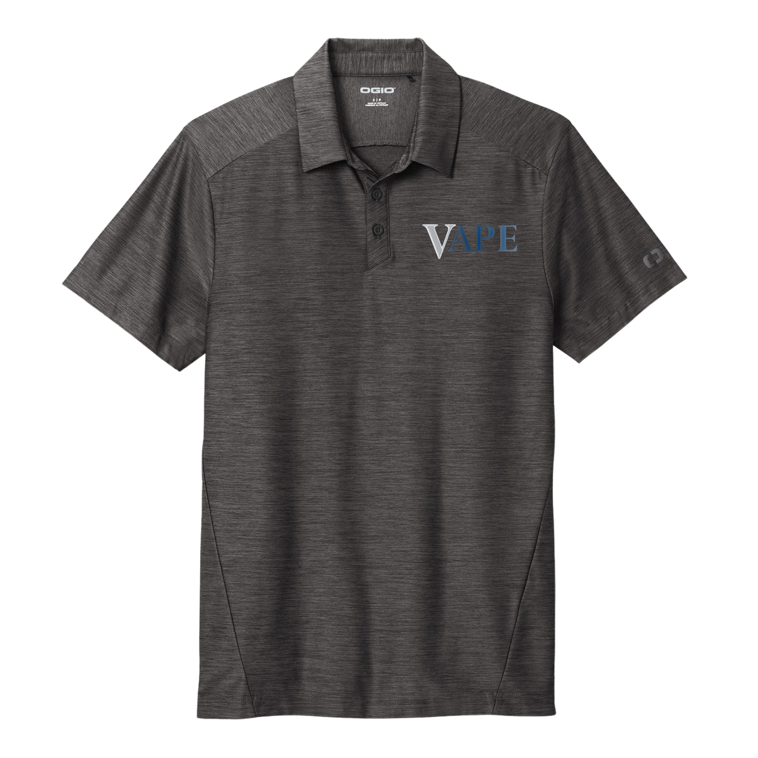 VAPE - EMBROIDERY - OGIO Slate POLO (BLACKTOP)